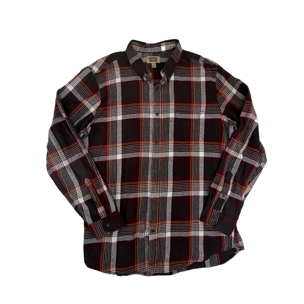 Lot of 2 The Foundry Supply Flannel Men's Shirt Sz XLT Plaid XL Tall EUC - Picture 3 of 8